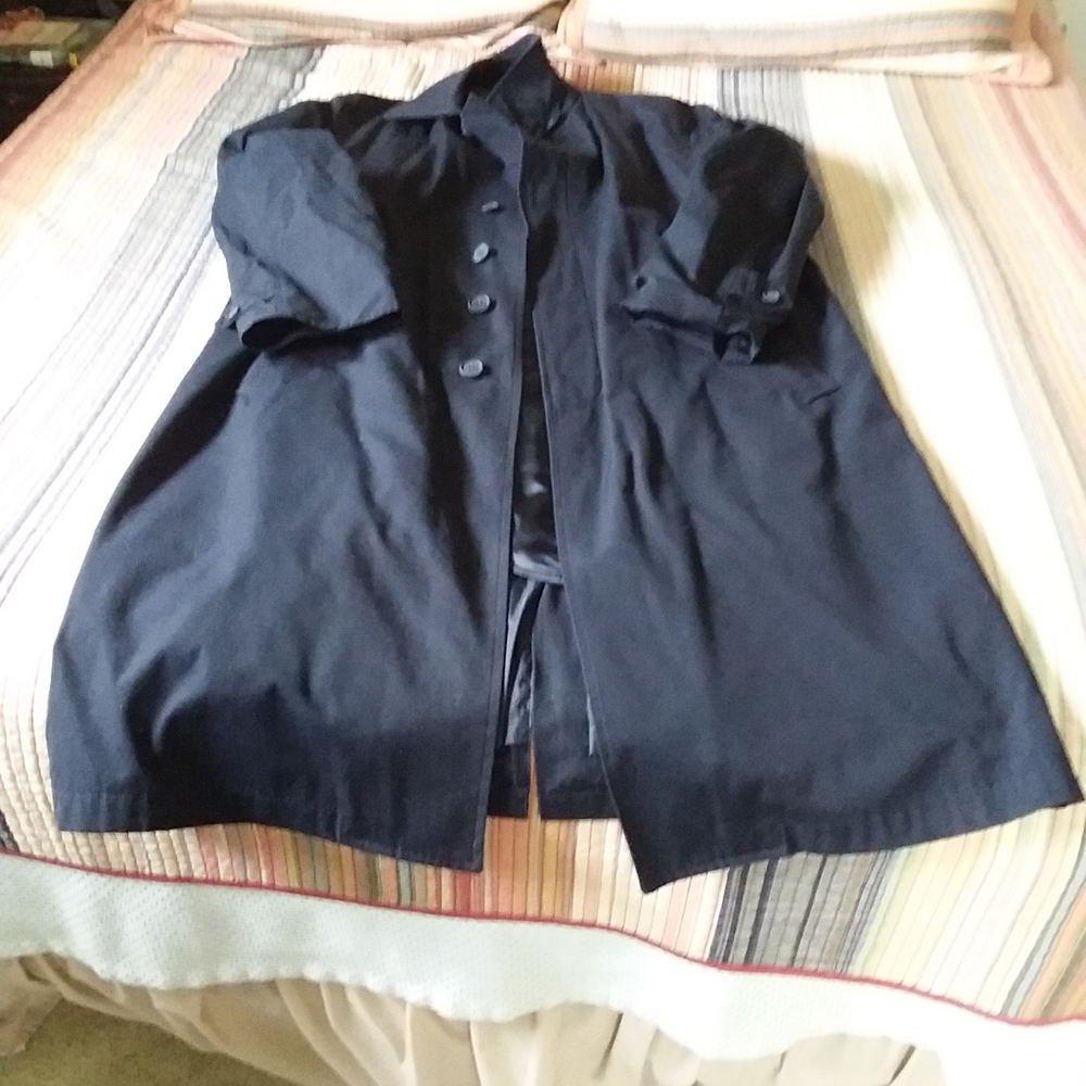 London Fog coat -Mens 42long- Black